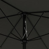 Polyester Tilting Parasol Umbrella 290cm Width x 205cm Depth - Velmora