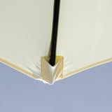 Polyester Tilting Parasol Umbrella 295cm Diameter - Velmora