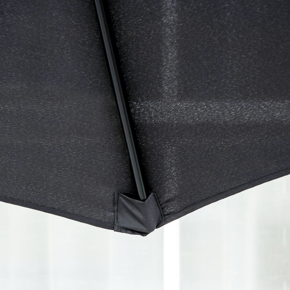 Polyester Tilting Parasol Umbrella 295cm Diameter - Velmora