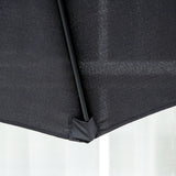 Polyester Tilting Parasol Umbrella 295cm Diameter - Velmora