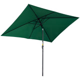 Polyester Tilting Parasol Umbrella 295cm Width x 195cm Depth - Velmora