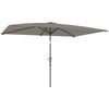Polyester Tilting Parasol Umbrella 295cm Width x 195cm Depth - Velmora