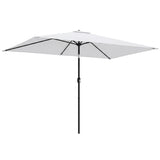 Polyester Tilting Parasol Umbrella 300cm Width x 200cm Depth - Velmora
