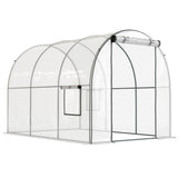 Polyethylene Garden Greenhouse 300cm Length - Velmora