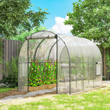Polyethylene Garden Greenhouse 300cm Length - Velmora