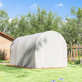 Polyethylene Garden Greenhouse 350cm Length - Velmora