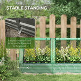 Polyethylene Outdoor Garden Planter Box 185cm Wide - Velmora