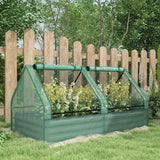 Polyethylene Outdoor Garden Planter Box 185cm Wide - Velmora