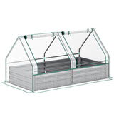 Polyethylene Outdoor Garden Planter Box 185cm Wide - Velmora