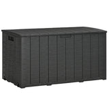 Polyethylene Outdoor Garden Storage Box 336Ltr - Velmora