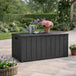 Polyethylene Outdoor Garden Storage Box 336Ltr - Velmora