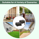 Polypropylene Outdoor Garden Planter Box 40cm Wide in Set Of 2 - Velmora