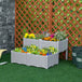 Polypropylene Outdoor Garden Planter Box 40cm Wide in Set Of 4 - Velmora