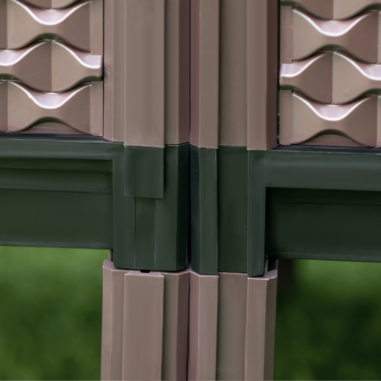 Polypropylene Outdoor Garden Planter Box 50cm Wide in Set Of 2 - Velmora