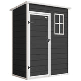 Polypropylene Outdoor Garden Shed 5ft x 3ft - Velmora