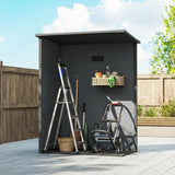 Polypropylene Outdoor Garden Shed 5ft x 3ft - Velmora