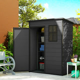 Polypropylene Outdoor Garden Shed 5ft x 3ft - Velmora