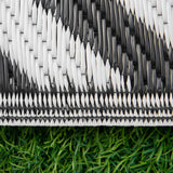 Polypropylene Outdoor Reversible Plastic Straw Rug 182cm Wide - Velmora