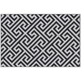 Polypropylene Outdoor Reversible Plastic Straw Rug 182cm Wide - Velmora