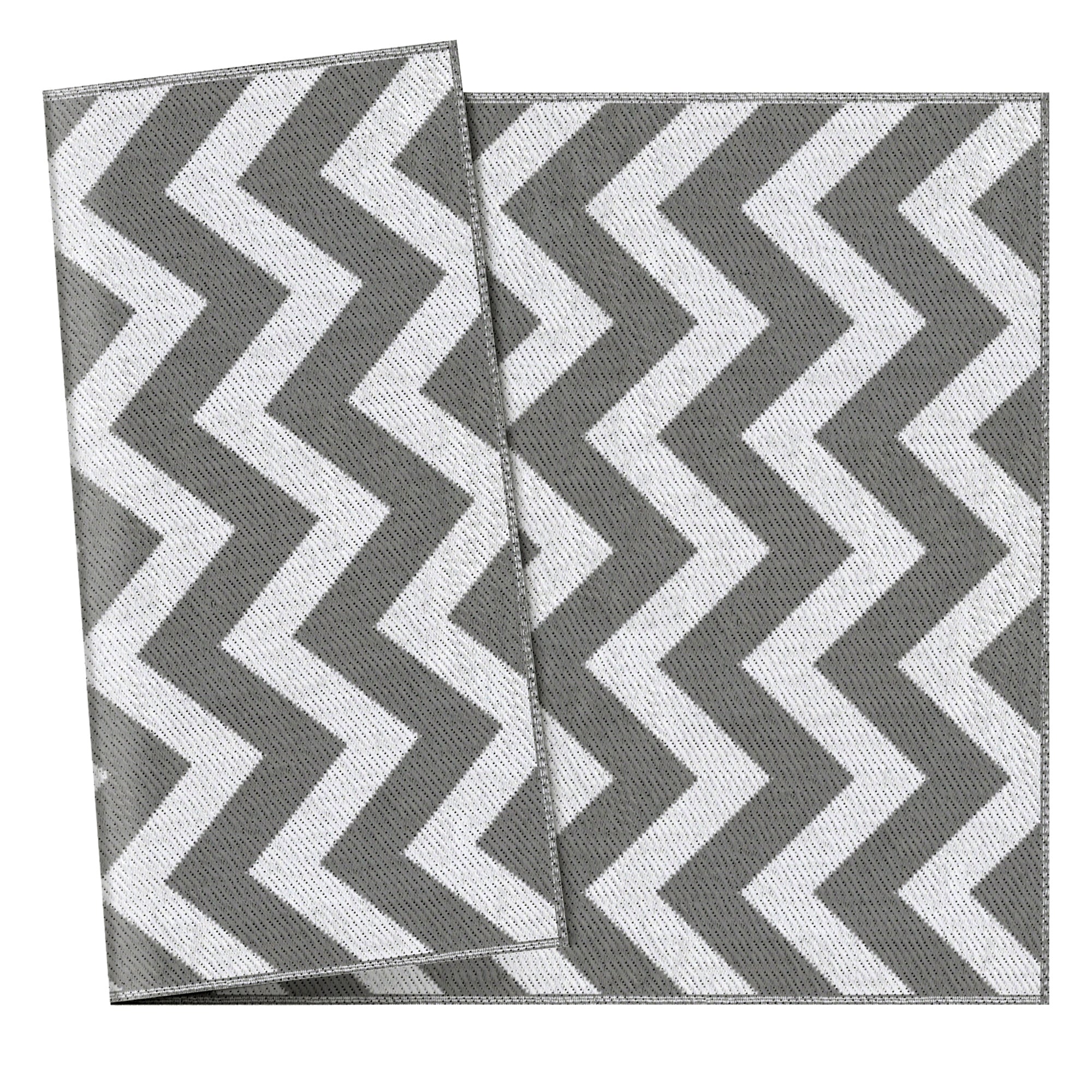 Polypropylene Outdoor Reversible Plastic Straw Rug 182cm Wide - Velmora