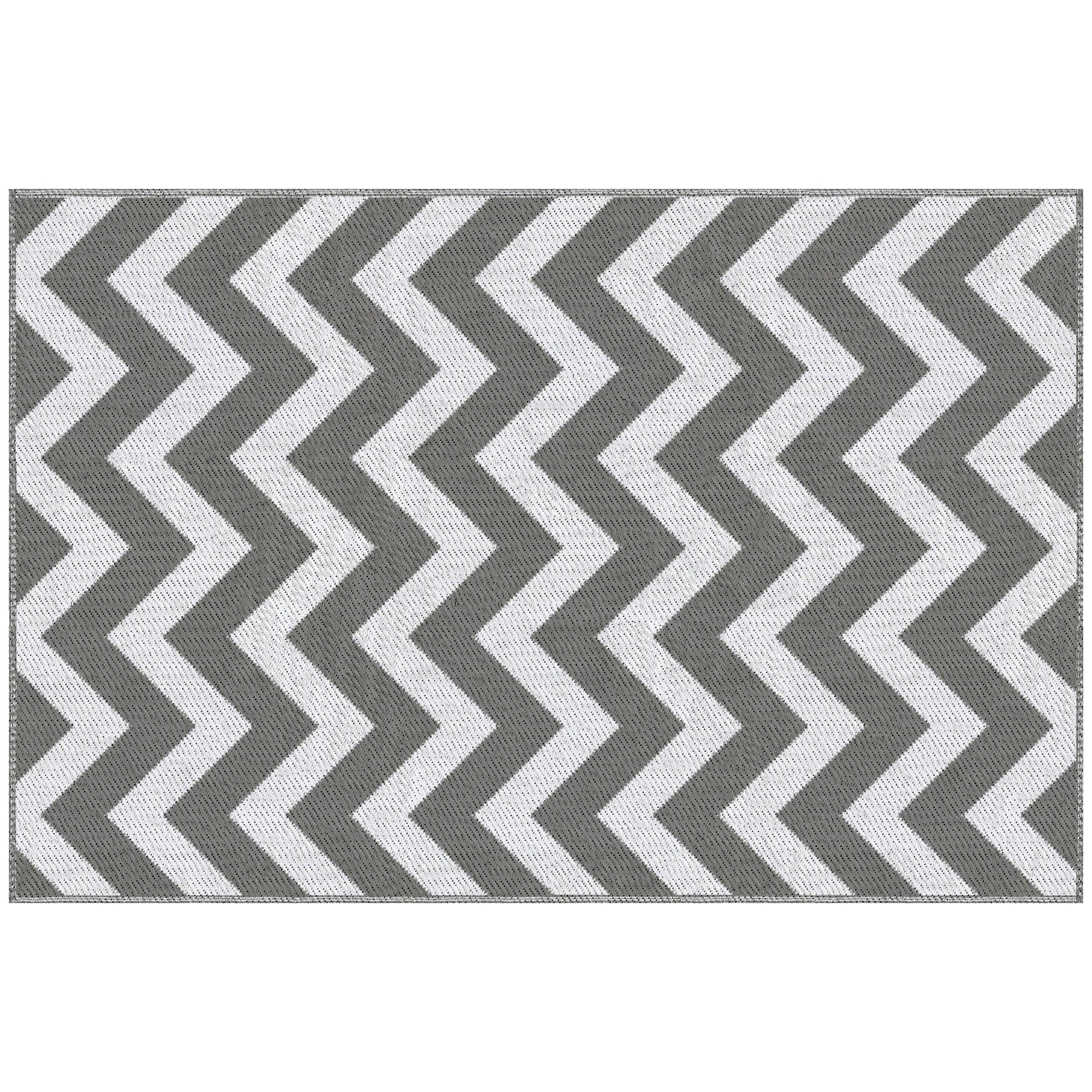 Polypropylene Outdoor Reversible Plastic Straw Rug 182cm Wide - Velmora