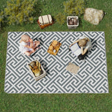 Polypropylene Outdoor Reversible Plastic Straw Rug 243cm Wide - Velmora