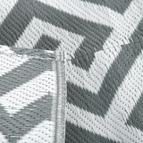 Polypropylene Outdoor Reversible Plastic Straw Rug 243cm Wide - Velmora