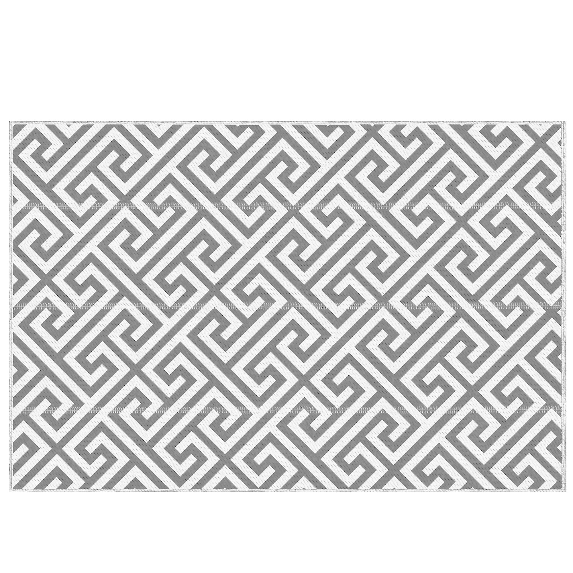 Polypropylene Outdoor Reversible Plastic Straw Rug 243cm Wide - Velmora