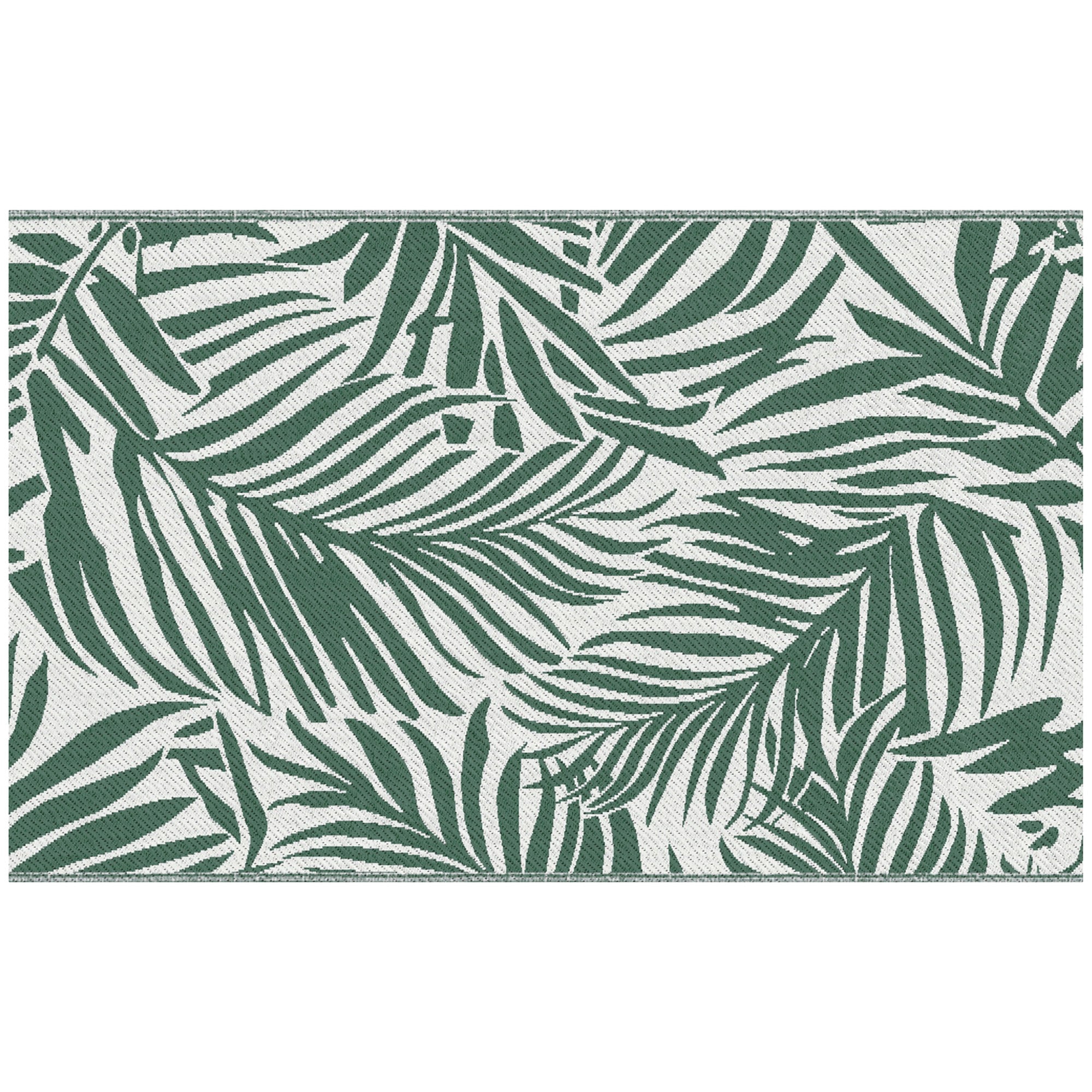 Polypropylene Outdoor Reversible Plastic Straw Rug 243cm Wide - Velmora