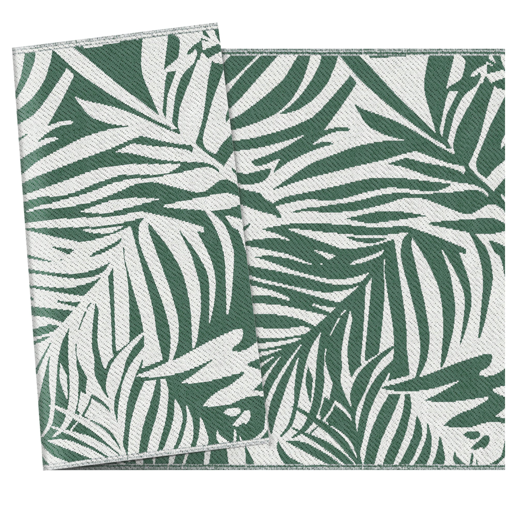 Polypropylene Outdoor Reversible Plastic Straw Rug 243cm Wide - Velmora