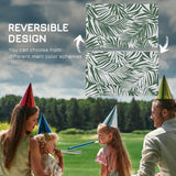 Polypropylene Outdoor Reversible Plastic Straw Rug 243cm Wide - Velmora