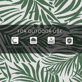 Polypropylene Outdoor Reversible Plastic Straw Rug 243cm Wide - Velmora