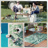 Polypropylene Outdoor Reversible Plastic Straw Rug 243cm Wide - Velmora