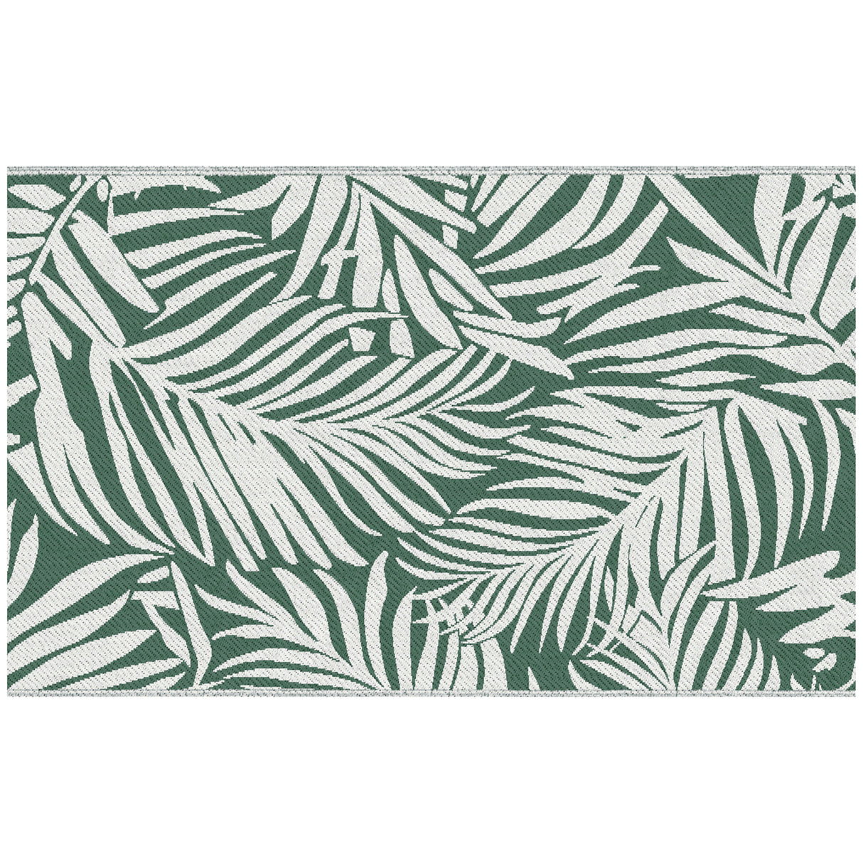 Polypropylene Outdoor Reversible Plastic Straw Rug 243cm Wide - Velmora