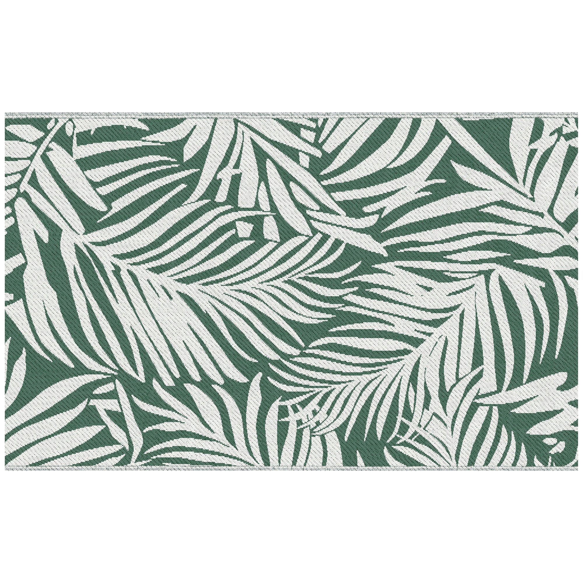 Polypropylene Outdoor Reversible Plastic Straw Rug 243cm Wide - Velmora