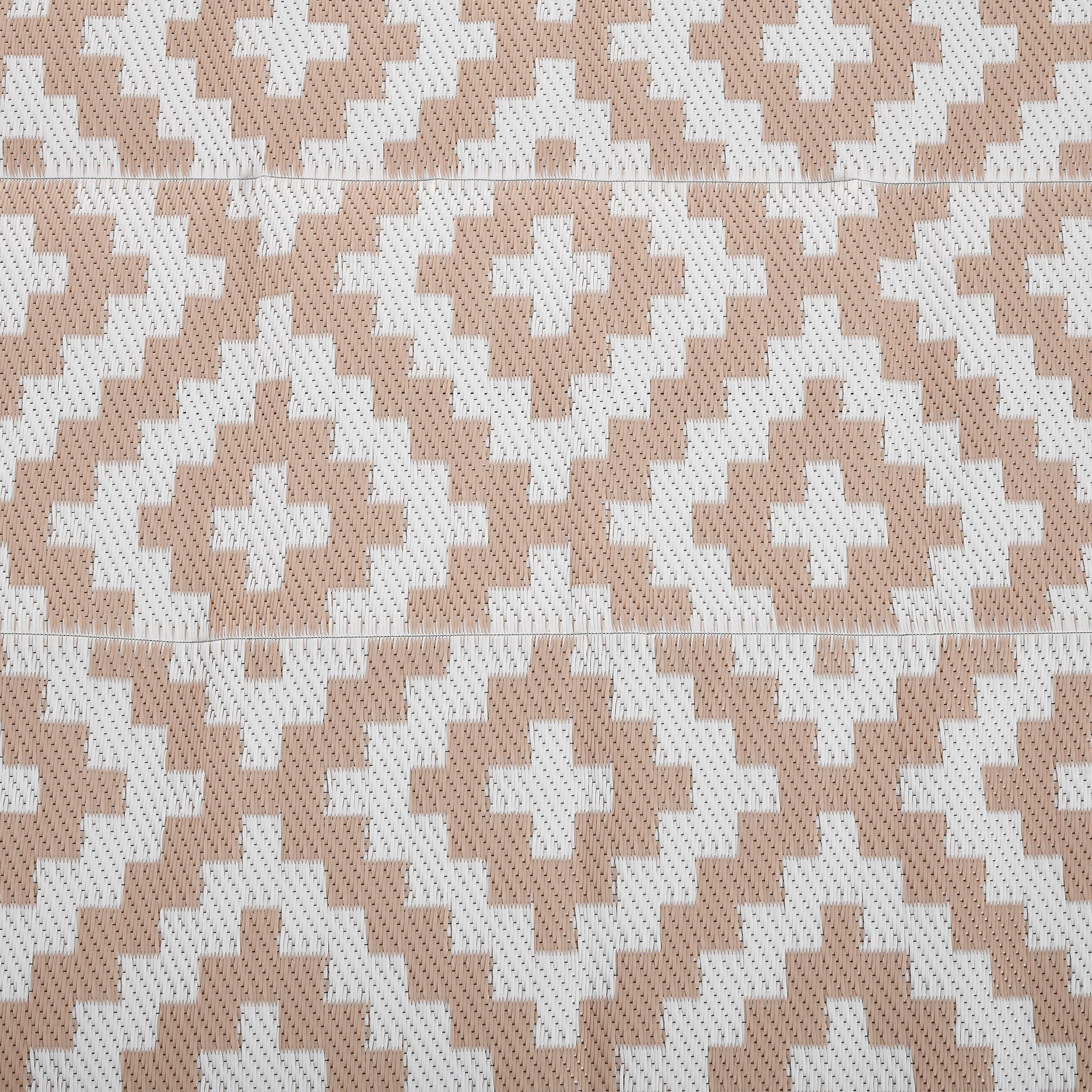 Polypropylene Outdoor Reversible Plastic Straw Rug 274cm Wide - Velmora