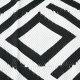 Polypropylene Outdoor Reversible Plastic Straw Rug 274cm Wide With Carry Bag - Velmora