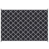 Polypropylene Outdoor Reversible Plastic Straw Rug 274cm Wide With Carry Bag - Velmora