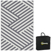 Polypropylene Outdoor Reversible Plastic Straw Rug 274cm Wide With Carry Bag - Velmora