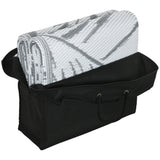 Polypropylene RV Outdoor Reversible Plastic Straw Rug 274cm Wide With Carry Bag - Velmora