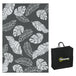 Polypropylene RV Outdoor Reversible Plastic Straw Rug 274cm Wide With Carry Bag - Velmora
