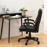 Preston Fabric Home And Office Chair Swivel With Armrest - Brad
