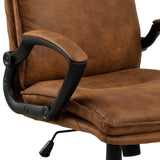 Preston Fabric Home And Office Chair Swivel With Armrest - Brad