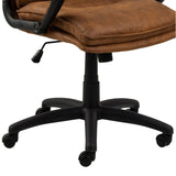 Preston Fabric Home And Office Chair Swivel With Armrest - Brad