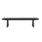 PU Leather Dining Bench for 3 People - Hyde