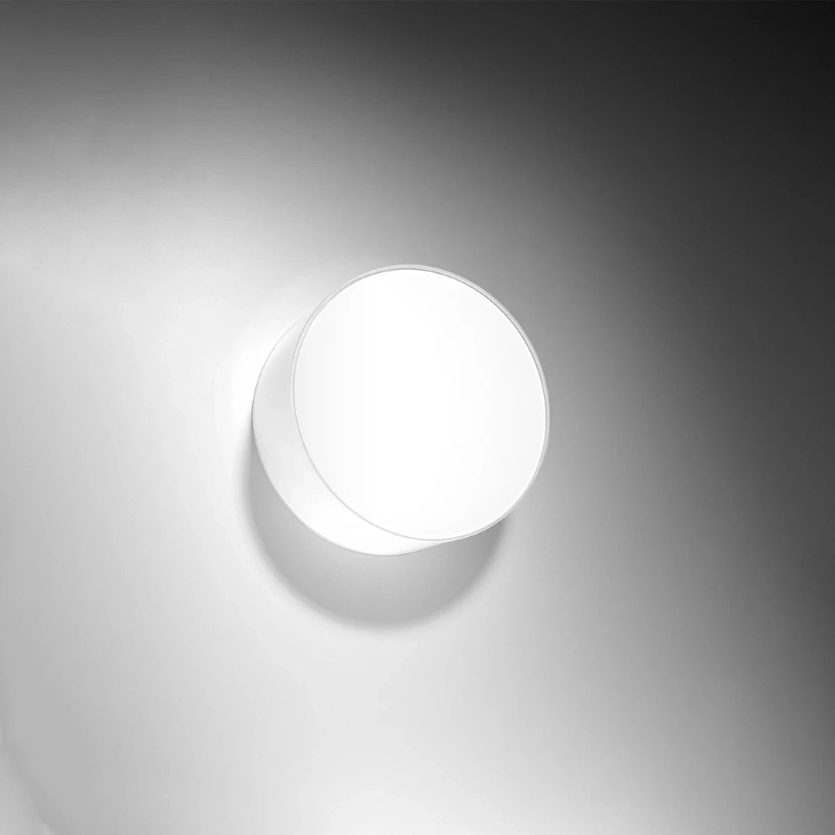 PVC Ceiling Light Round With Arena Lamp - Spanish Orange