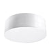PVC Ceiling Light Round With Arena Lamp - Spanish Orange