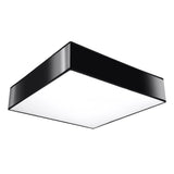 PVC Ceiling Light Square With Horus 55 Lamp - Spanish Orange