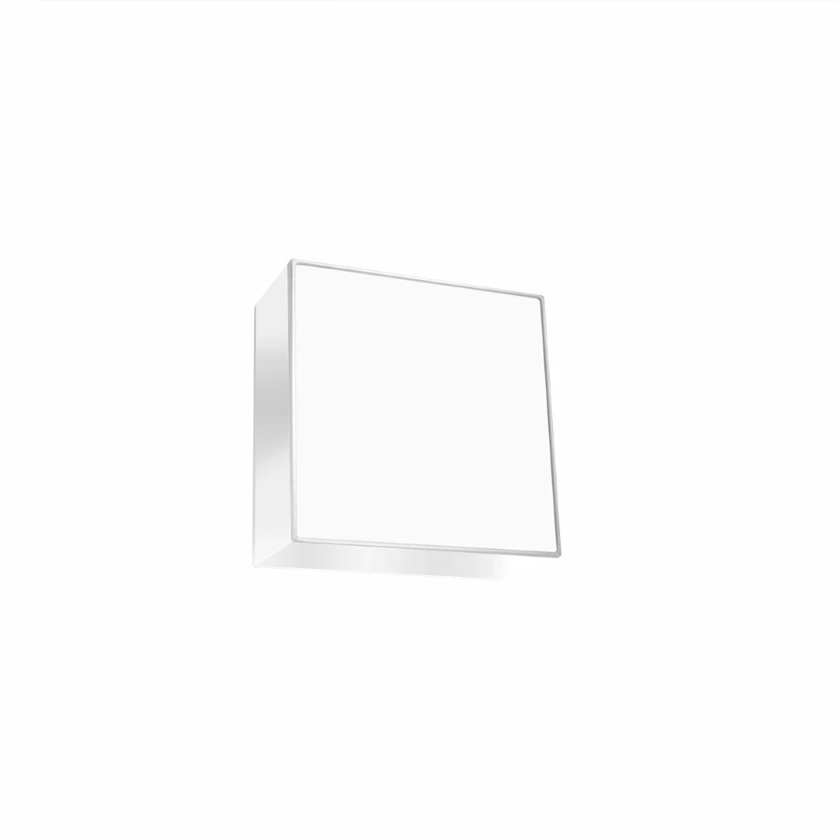 PVC Ceiling Light Square With Horus Lamp - Spanish Orange