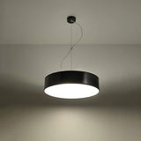 PVC Pendant Light With Arena 45 Lamp - Spanish Orange